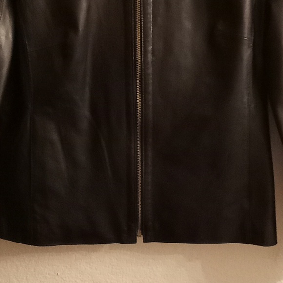 VANTAGE A.M.I. Leather Boho Matrix Goth Minimalist Biker Sz M Black Color HCS - Picture 6 of 12